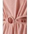 Εβίτα Φόρεμα Μακό Ροζ 254020