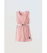 Εβίτα Φόρεμα Μακό Ροζ 254020