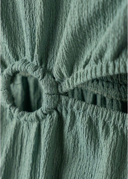 Εβίτα Φόρεμα Μακό Μέντα 254020