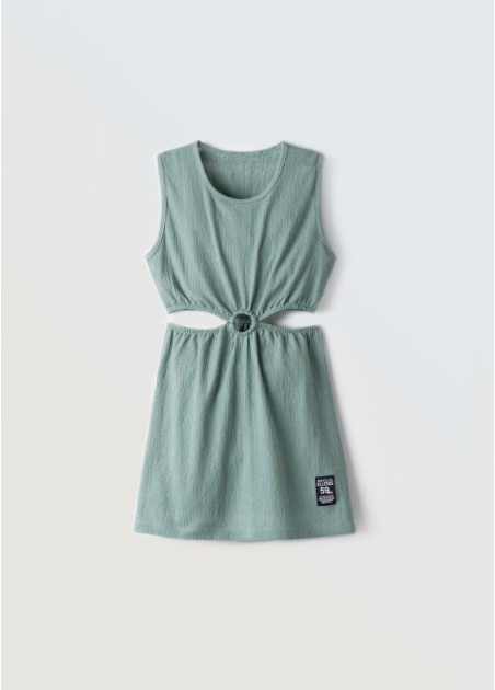 Εβίτα Φόρεμα Μακό Μέντα 254020