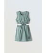 Εβίτα Φόρεμα Μακό Μέντα 254020