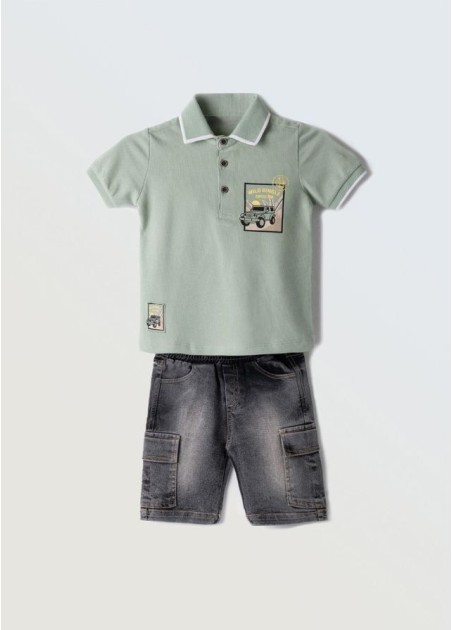 Hashtag Σετ 2 Τεμαχίων Χακί 254811