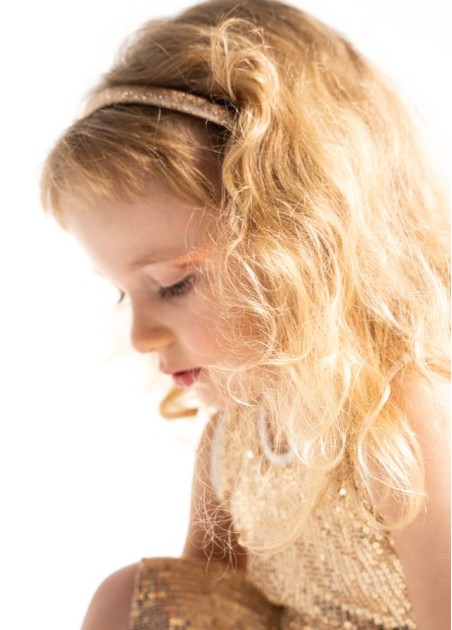 Εβίτα Φόρεμα Χρυσό 254224