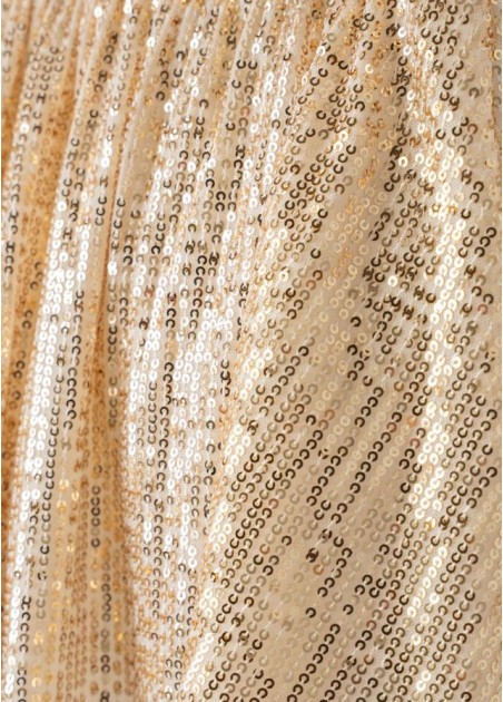 Εβίτα Φόρεμα Χρυσό 254224