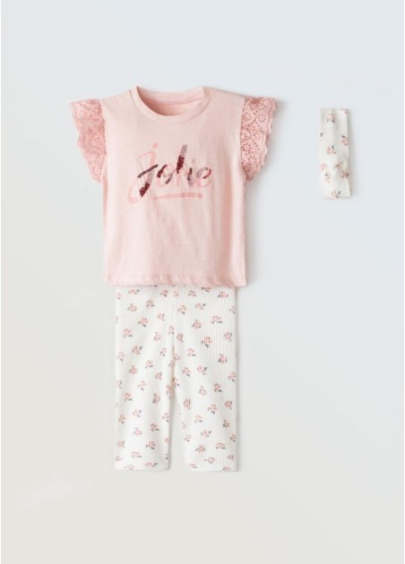 Εβίτα Σετ 3 Τεμαχίων Ροζ 254242