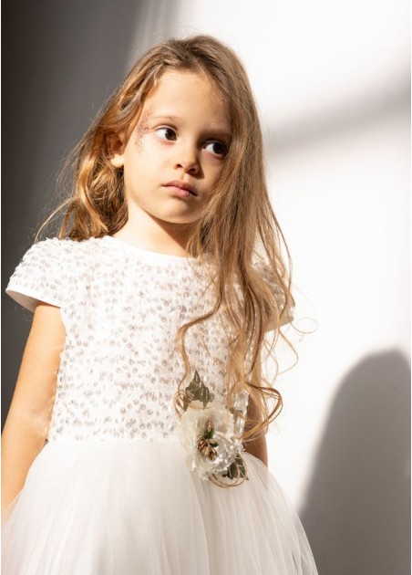 Εβίτα Φόρεμα Λευκό 254230