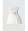 Εβίτα Φόρεμα Λευκό 254230