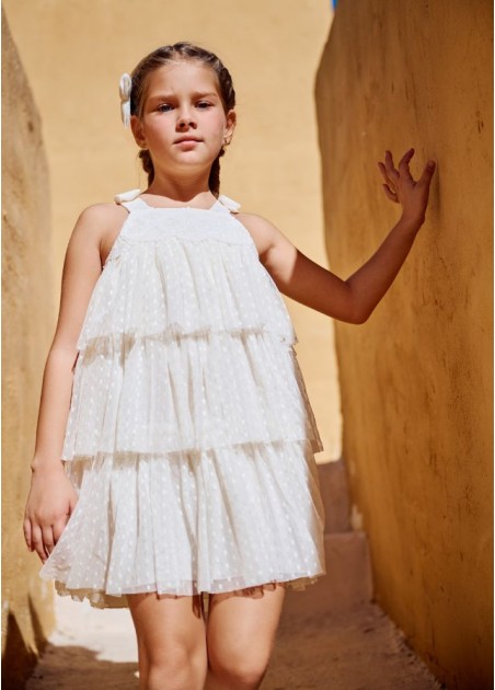 Εβίτα Φόρεμα Εκρού 254232