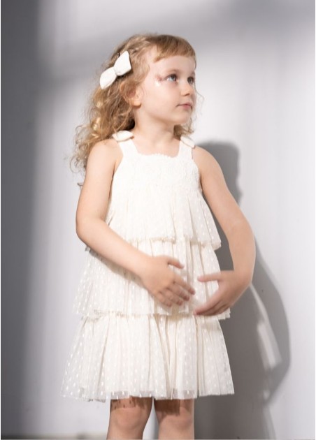 Εβίτα Φόρεμα Εκρού 254232