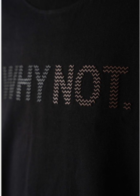 Hashtag Μπλούζα Κοντομάνικη Μαύρη 254703