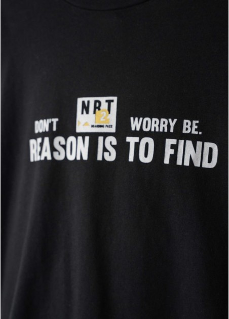 Hashtag Μπλούζα Κοντομάνικη Μαύρη 254707