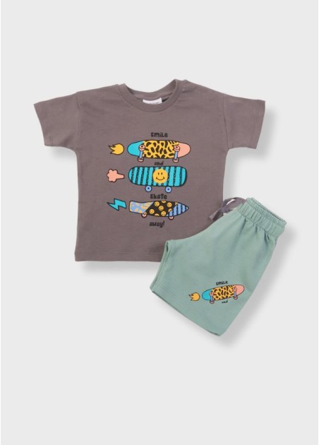 Trax Σετ 2 Τεμαχίων Ανθρακί 47419