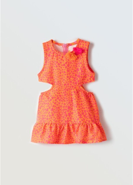 Εβίτα Φόρεμα Πορτοκαλί 254219