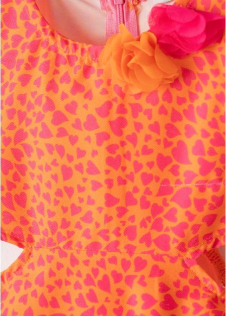 Εβίτα Φόρεμα Πορτοκαλί 254219