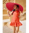 Εβίτα Φόρεμα Πορτοκαλί 254219