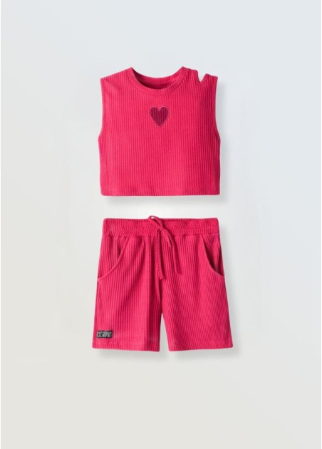 Εβίτα Σετ 2 Τεμαχίων Ροζ Φούξια 242019