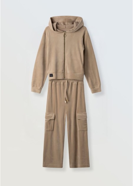 Εβίτα Σετ 2 Τεμαχίων Βελουτέ Μπέζ 243106