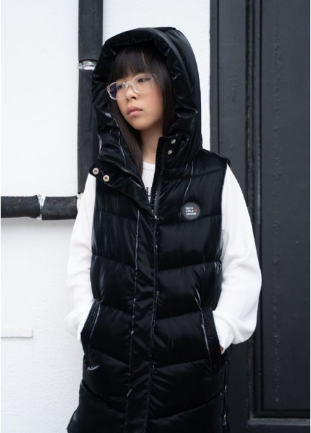 Εβίτα Αμάνικο Μαύρο 243052