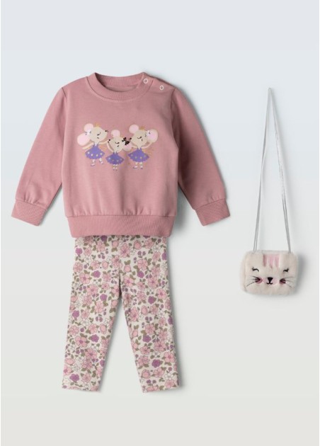 Εβίτα Σετ 3 Τεμαχίων Ροζ 255520