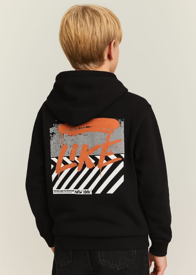 Trax Φούτερ Μαύρο 44857