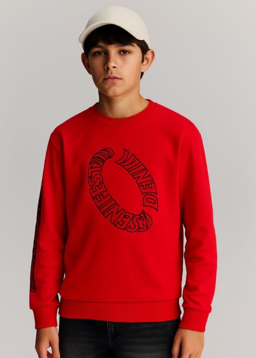 Trax Φούτερ Κόκκινο 44856