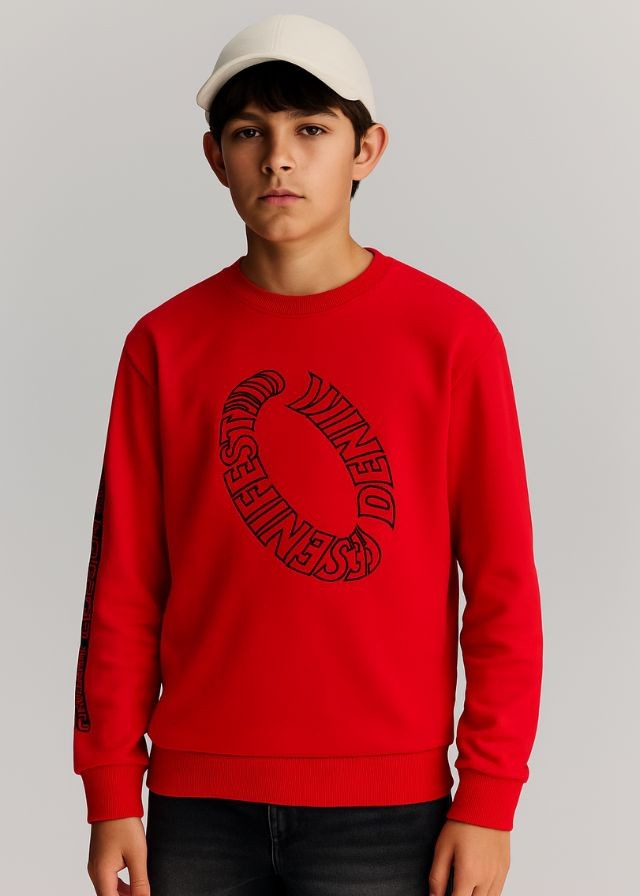 Trax Φούτερ Κόκκινο 44856