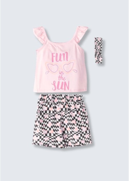 Εβίτα Σετ 3 Τεμαχίων Ροζ 242258