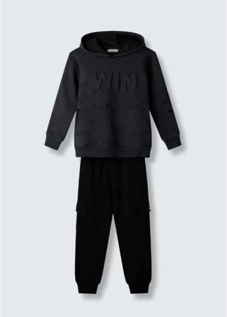 Hashtag Σετ 2 Τεμαχίων Ανθρακί 243759