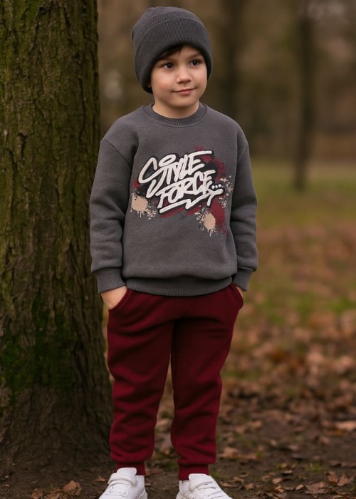 Trax Σετ 2 Τεμαχίων Ανθρακί 48828