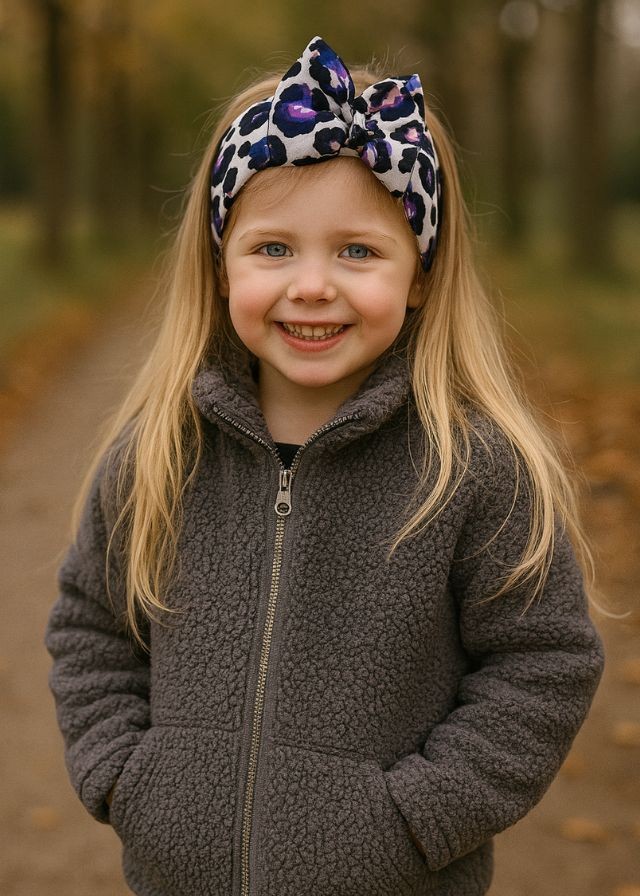 4Daughter Κορδέλα Βαμβακερή Λεοπάρ