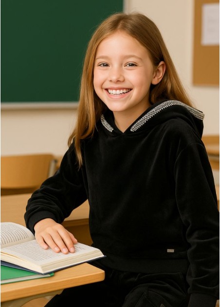 Εβίτα Σετ 2 Τεμαχίων Βελουτέ Μαύρο 243105