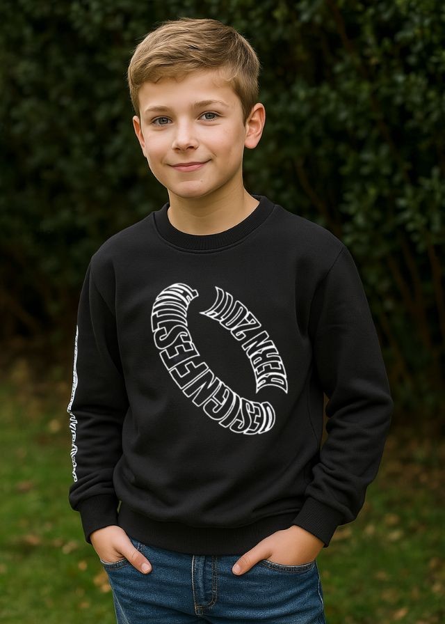 Trax Φούτερ Μαύρο 44856