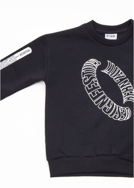 Trax Φούτερ Μαύρο 44856