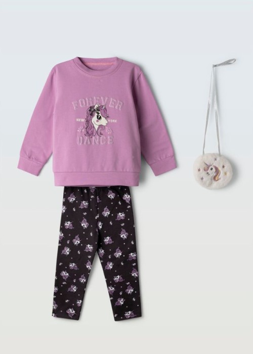 Εβίτα Σετ 3 Τεμαχίων Μωβ 255230