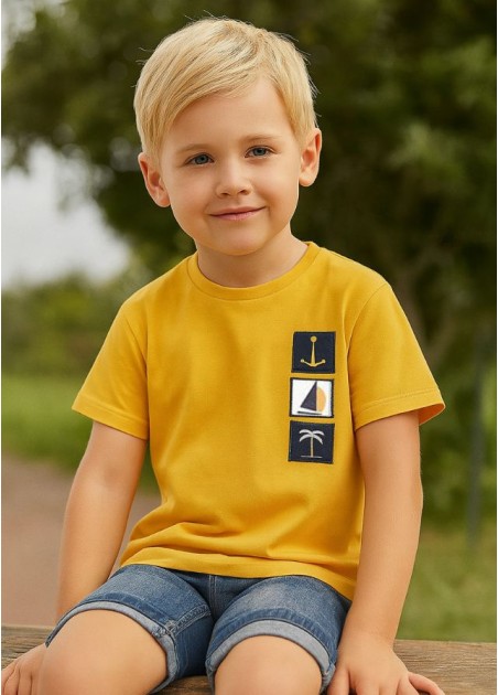 Mayoral Μπλούζα Πικέ 24-03001-033