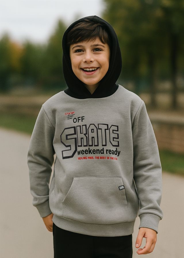 Hashtag Φούτερ Γκρι 255713