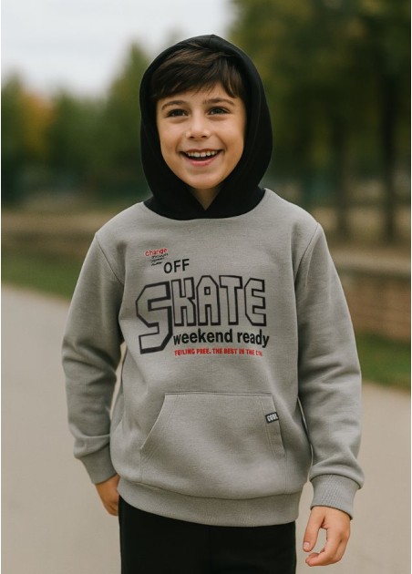 Hashtag Φούτερ Γκρι 255713