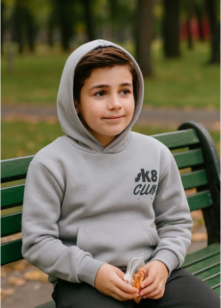 Trax Φούτερ Γκρι 48865