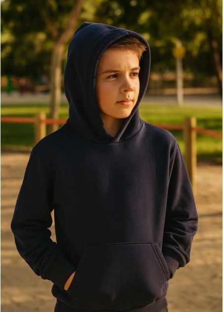 Trax Φούτερ Μπλε Σκούρο 48864