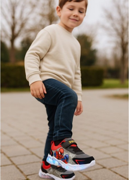 Marvel Αθλητικά Spiderman Με Φωτάκια R1310576S