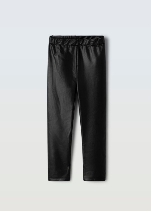 Εβίτα Κολάν Δερματίνη Μαύρο 243092