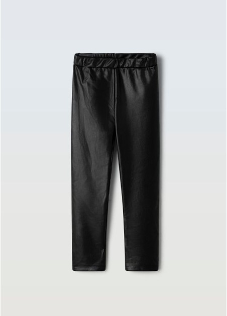 Εβίτα Κολάν Δερματίνη Μαύρο 243092