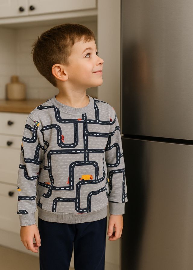 Trax Πιτζάμα Γκρι 42994