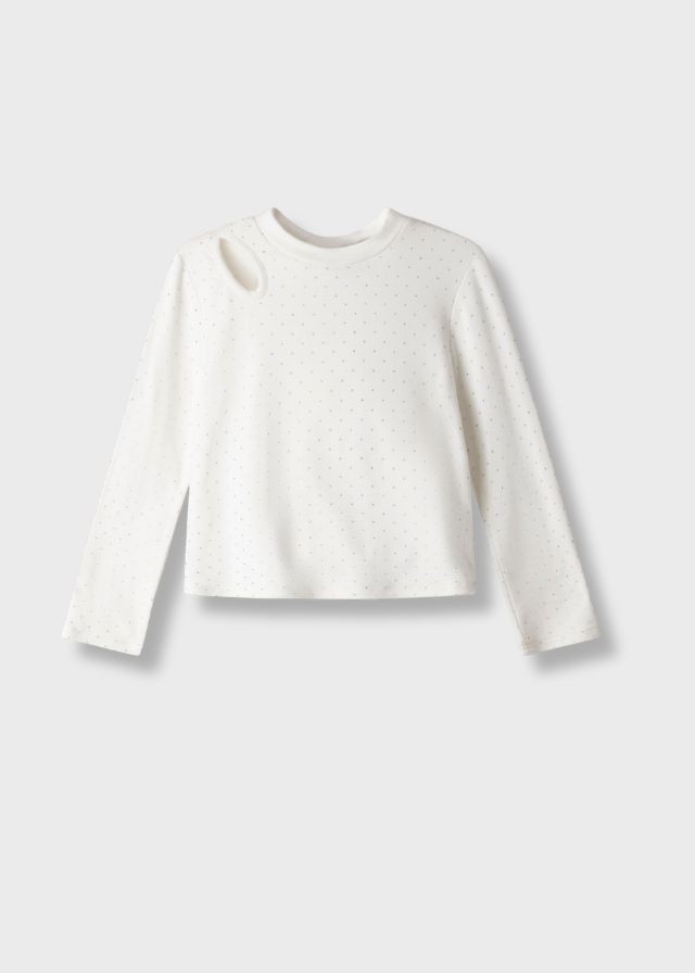 Εβίτα Μπλούζα Εκρού 255068