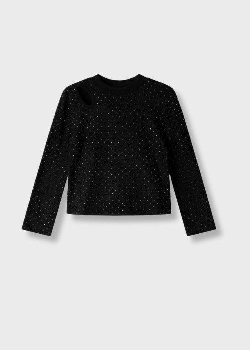 Εβίτα Μπλούζα Μαύρη 255068