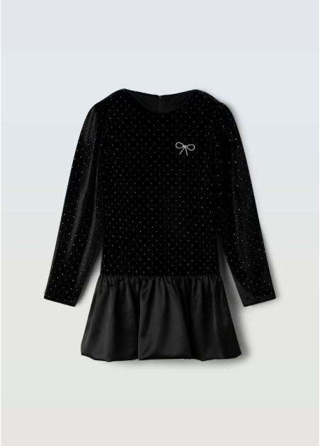 Εβίτα Φόρεμα Μαύρο 255071