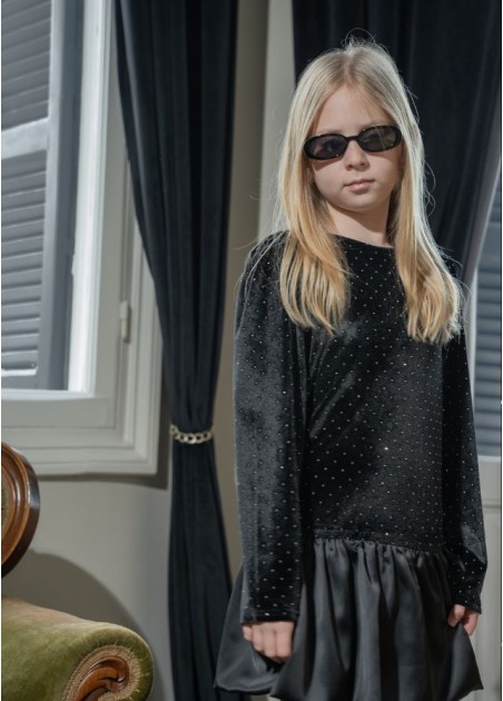 Εβίτα Φόρεμα Μαύρο 255071