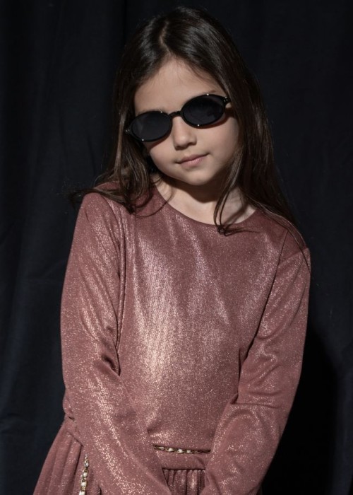 Εβίτα Σετ Φόρεμα Με Τσάντα Μπρονζέ 255067