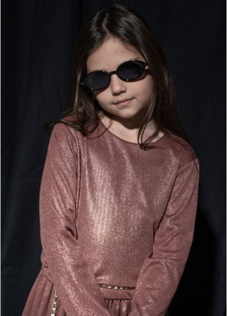 Εβίτα Σετ Φόρεμα Με Τσάντα Μπρονζέ 255067