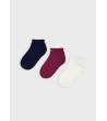 Mayoral Σετ 3 Καλτσάκια Κοντά 10-10877-051
